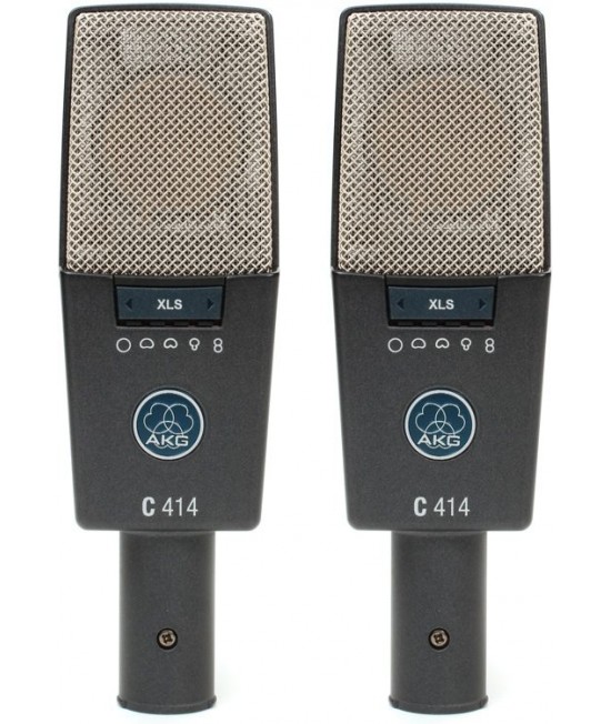 AKG C414 XLS Matched pair stereo set AKG C414 XLS Matched pair stereo set